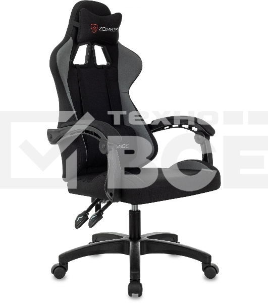 Кресло игровое Zombie Void черный/серый
