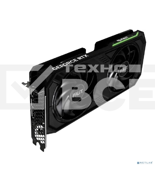 Видеокарта Palit RTX4070 DUAL NVIDIA GeForce RTX 4070 12Gb 192bit GDDR6 1920/20000 HDMIx1 DPx3 HDCP Ret