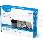 Коммутатор Cudy FS1010P (L2) 10x100Мбит/с 8PoE+ 120W неуправляемый, фото3