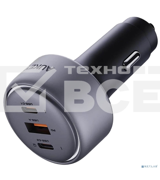 Автомобильное зарядное устройство Aukey Pathfinder 100W серый ACC-CC-P3