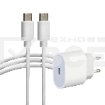 Сетевое зарядное устройство Rexant USB-C, 20Вт в комплекте с кабелем USB-C – USB-C, фото8