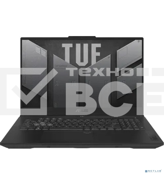 Ноутбук ASUS TUF Gaming FA707NUQ-HX010/17.3'/IPS/AMD Ryzen 7 170/16Gb/512Gb SSD/NVIDIA GeForce RTX 4050 6Gb/noOS/черный/2.6kg