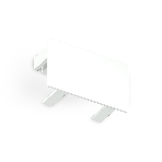 GL7195 WH белый заглушка для накладного шинопровода Standard 220V NEW 32*20*15 (2шт.), фото 1