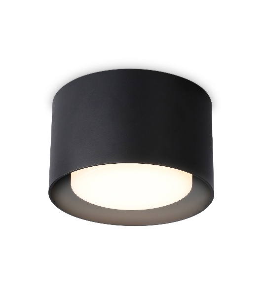 Светильник накладной TN70815 BK черный GX53 max 12W D85*60