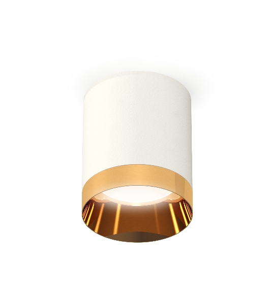 Светильник Ambrella Light XS6301024 SWH/PYG белый песок/золото желтое полированное MR16 GU5.3 (C6301, N6134)