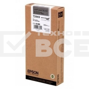 Картридж струйный Epson C13T596900 светло-серый для Epson I/C SP 7900/9900 (350мл)