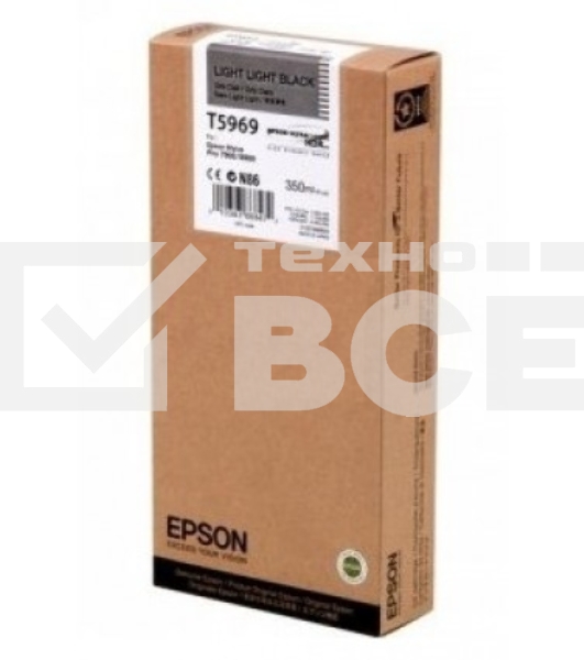 Картридж струйный Epson C13T596900 светло-серый для Epson I/C SP 7900/9900 (350мл)