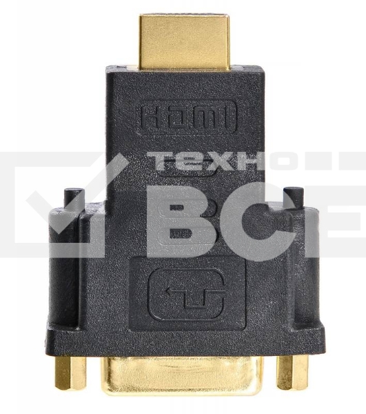 Переходник DVI Buro DVI (f)/HDMI (m) (HDMI-19M-DVI-D(F)-ADPT)