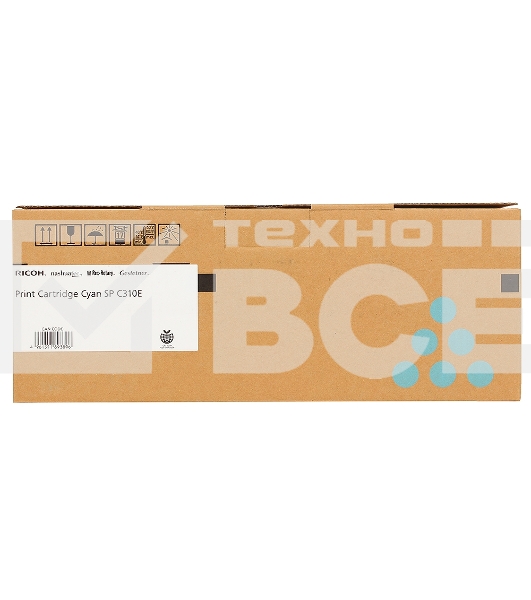 Картридж лазерный Ricoh тип SPC310E (407641/406349), голубой, 2800 отпечатков (для SP C320DN), 2500 отпечатков (для SP C242DN/C242SF), 2300 стр. A4 (5%, ISO 2800, для SP C340/ C342DN), для Aficio SP C231SF/C232SF/ SP C231N/C232DN/C311N/C312DN/C320DN/C242D