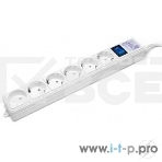 Сетевой фильтр Power Cube 1,9 м 6 розеток (белый) 16B/3,5кВт, фото10