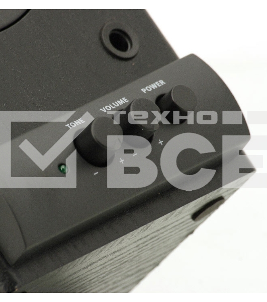 Колонки Sven SPS-607 2.0 черный 6Вт