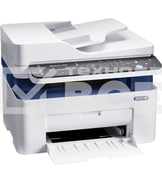 МФУ лазерный Xerox WorkCentre 3025NI (WC3025NI#), A4, ч/б, печ. до 20 стр/мин., скан. до 17 стр/мин., 1200 x 1200 dpi (печать) 600 x 600 dpi (скан.), Wi-Fi, Ethernet, USB