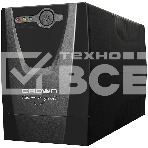 Источник бесперебойного питания Crown CMU-500X (480 ВА/240 Вт; Off-Line; 1 х Euro + 1 х IEC-320 резервным питанием и фильтрацией; 12V/4,5AH х 1; пластик), фото9