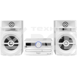 Минисистема Panasonic SC-UX100EE-W белый 300Вт/CD/CDRW/FM/USB/BT