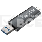 Устройство чтения карт памяти USB 2.0/Type C Digma CR-СU2520-G серый, фото3