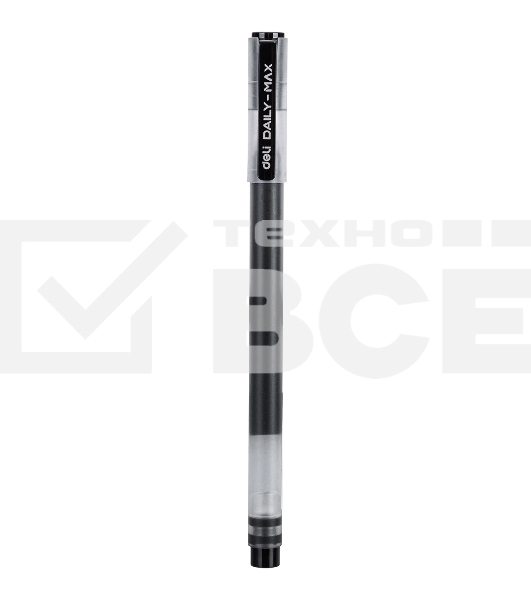 Ручка гелевая Deli EG16-BK Daily MAX 0.5мм черный, черные чернила