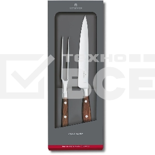 Набор ножей кухон. Victorinox Grand Maitre (7.7240.2) компл.:1шт вилка дерево подар.коробка
