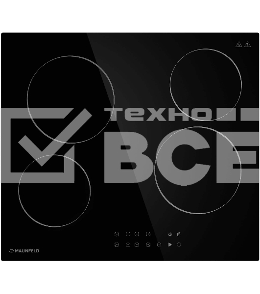 Электрическая варочная панель Maunfeld CVCE594BK
