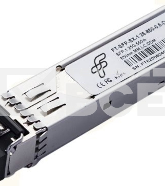 Модуль оптический Future Technologies FT-SFP-SX-1,25-850-0,5-D Модуль оптический FT-SFP-SX-1,25-850-0,5-D (1,25G, 550m, Tx850nm, MM, LC, DDM)