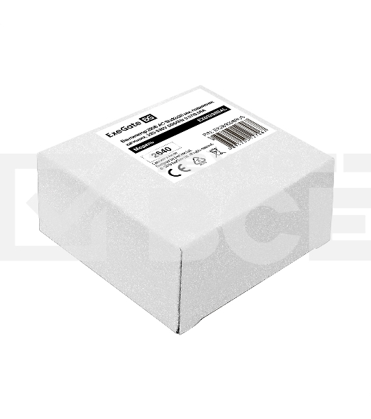 Вентилятор для корпуса ExeGate EX09238BAL черный, 92 мм, 2800 об/мин, 40 дБ