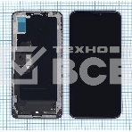 Дисплей для iPhone XS MAX в сборе с тачскрином (Foxconn), черный, фото4