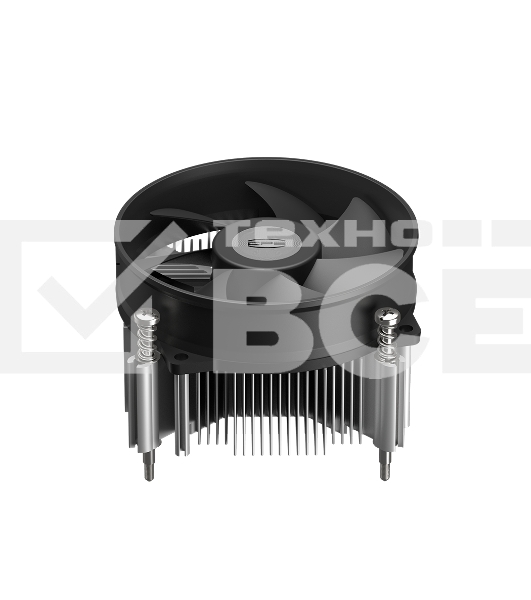 Кулер для процессора PCCooler R95S-I (95W, 4-pin PWM, 60mm, Al, -mm, 1x92mm, 36.2CFM, 31.1dBA, 2600RPM, S: 1851/1700/1200/115X, black)