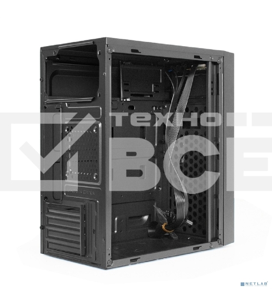 Компьютерный корпус ExeGate BAA-113 EX292347RUS Minitower (mATX, без БП, 2*USB, аудио, черный)
