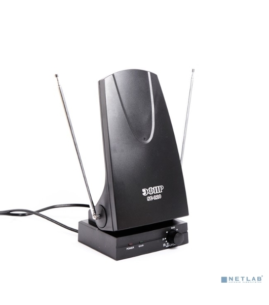 Антенна комнатная ДМВ+МВ активная Эфир SE-220