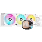 Система жидкостного охлаждения Corsair iCUE LINK H150i RGb (360мм, белый, RGb/Fans: 3x120мм, 63.1CFM, 37dBA, 2400RPM/Rad thickness 27мм/S: 1851, 1700, 1200, 115X, AM5, AM4), фото6