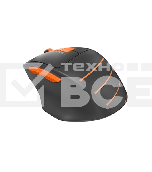 Мышь беспроводная A4Tech Fstyler FG30S серый/оранжевый, 2000 dpi, радиоканал, USB, кнопки - 6