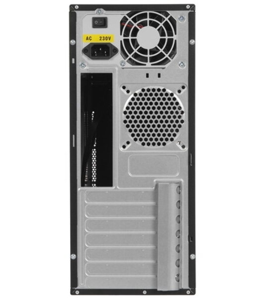 Компьютерный корпус c блоком питания 450 Ватт/Case Foxline FL-302-FZ450-U32 ATX case, black, w/PSU 450W 8см, w/2xUSB 2.0+2xUSB 3.0, w/pwr cord, w/o FAN