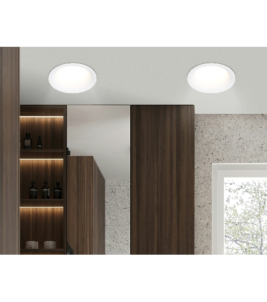Светильник Ambrella light TN51810 WH белый GX53 max 15W D105*36