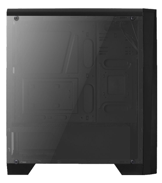 Компьютерный корпус Aerocool/Formula PGS-V Cylon , ATX, без БП, RGB подсветка, окно, картридер, 1x USB 3.0 + 2x USB 2.0, 1х12см вентилятор в комплекте