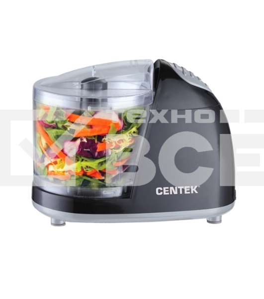 Измельчитель Centek CT-1390 черный (черн) 300Вт, стакан 350 мл, импульсный режим работы