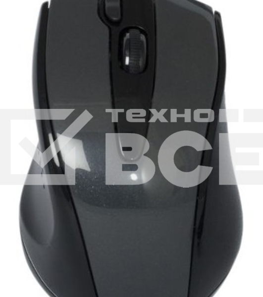 Мышь проводная A4Tech N-500F серый глянец/черный, 1200 dpi, USB, кнопки - 4
