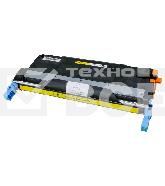 Картридж лазерный Sakura C9732A для принтера HP Laser Jet 5500/5550, желтый, 12000 к.