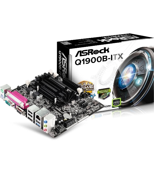 Материнская плата Asrock Q1900B-ITX mini-ITX AC`97 6ch(5.1) GbLAN+VGA+HDMI