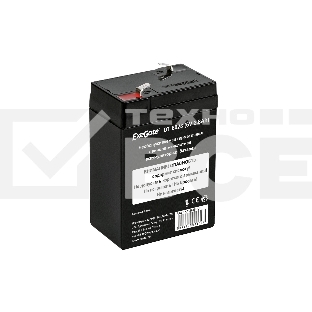 Батарея ExeGate DT 6028 (6V 2.8Ah), клеммы F1