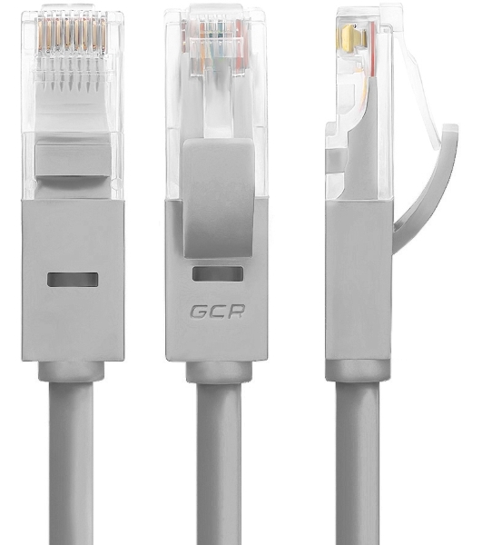 Патч-корд Greenconnect прямой 40.0m, UTP кат.5e, серый, позолоченные контакты, 24 AWG, литой, GCR-LNC03-40.0m, ethernet high speed 1 Гбит/с, RJ45, T568B Greenconnect Патч-корд прямой 40.0m, UTP кат.5e, серый, позолоченные контакты, 24 AWG, литой, GCR-LNC03-40.0m, ethernet high speed 1 Гбит/с, RJ45, T568B