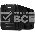Источник бесперебойного питания SVEN Pro 1000 1000VA/720W USB, RJ-45 (3 EURO) , фото 1