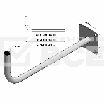 Кронштейн эфирный Rexant Г-образный, 30см 34-0480, фото2