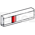 Накладка на стык крышки - для кабель-каналов Metra 85х50, 100х50 и 130х50, фото 1