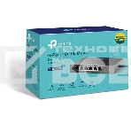 Коммутатор TP-Link 4-port 10/100Mbps Unmanaged PoE+ Switch with 2 10/100Mbps uplink ports, meta case, desktop mount, 4 802.3af/at compliant PoE+ port, 2 10/100Mbps uplink ports, DIP switches for Extend mode, Isolation mode and Priority mode, up to 250m Po, фото7