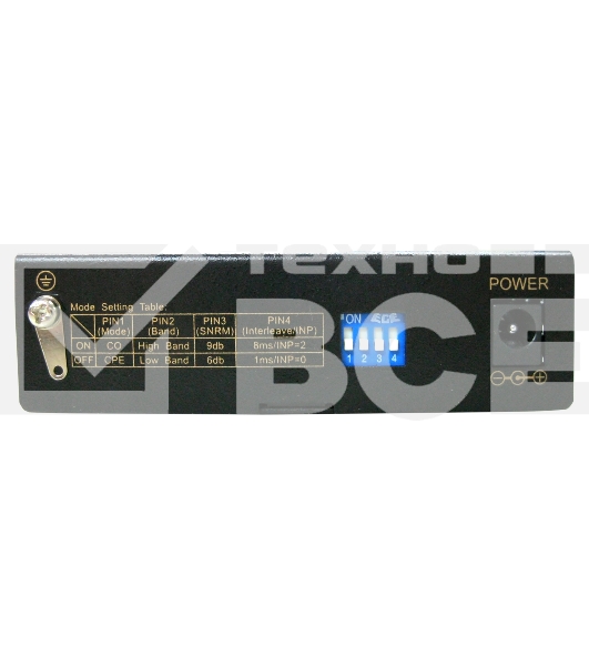PoE удлинитель 10M/100M Fast Ethernet на 400м (до 30W)
