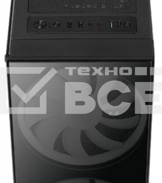 Компьютерный корпус Aerocool / Formula Python (3xUSB, 2xAudio, 0.5 мм,2x200 мм FAN, прозрачная стенка-закаленное стекло, ATX, без БП)