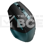 Мышь беспроводная A4Tech Fstyler FB35C зеленый/черный, 2000 dpi, радиоканал, Bluetooth, USB, кнопки - 6, фото8