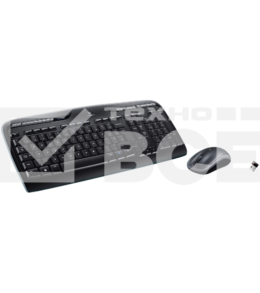 Клавиатура + мышь Logitech MK330 клав:черный мышь:черный USB беспроводная Multimedia