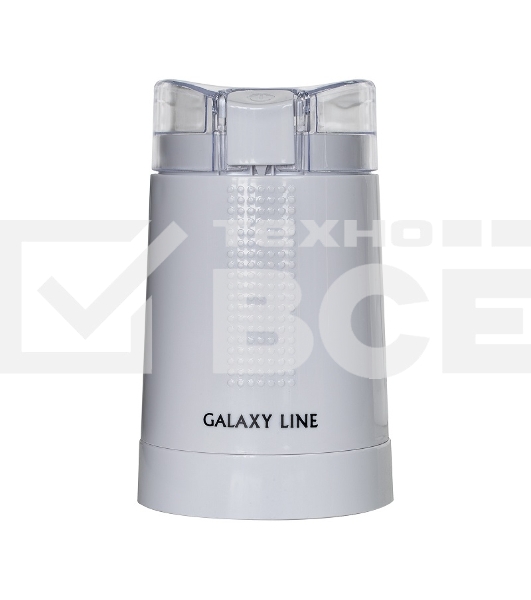 Кофемолка электрическая Galaxy Line GL 0909, белый, роторная, 200 Вт, вместимость контейнера 45 г