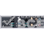 Материнская плата ASUS TUF GAMING B760M-PLUS WIFI D4, LGA 1700, Intel B760, 4xDDR4, 4xSATA, 2xM.2, 1xPCI-E 5.0 x16, 1xPCI-E 4.0 x4, 1xUSB-A 3.2 Gen 1, 4xUSB-A 3.2 Gen 2, 2xUSB 2.0, 1xUSB-C 3.2 Gen 2x2, 1x2.5Gb LAN, 5x3.5 мм, 7.1, Wi-Fi 6, Bluetooth 5.2, M, фото18