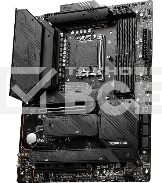 Материнская плата MSI MAG Z790 TOMAHAWK WIFI, LGA 1700, Intel Z790, 4xDDR5, 7xSATA, 4xM.2, 1xPCIe 4.0 x4, 1xPCIe 5.0 x16, 1xHDMI, 1xDP, 1x2.5Gb LAN, 4xUSB-A 3.2 Gen 1, 4xUSB-A 3.2 Gen 2, 1xUSB-C 3.2 Gen 2, 1xUSB-C 3.2 Gen 2x2, 5x3.5 мм, 7.1, Standard-ATX